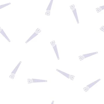 Saw equipment glyph seamless pattern イラスト素材