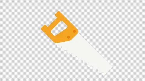 Saw Icon Stock Footage 205065620