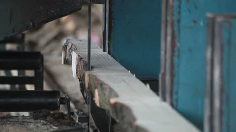 Saw Mill Stock Footage 42128589