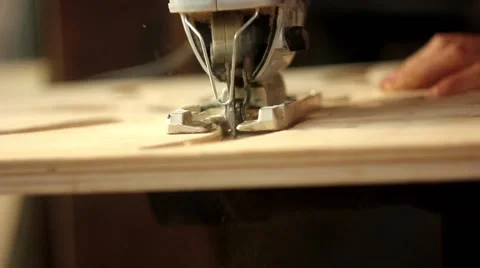 Saw saw off the Board Stock Footage 66720047