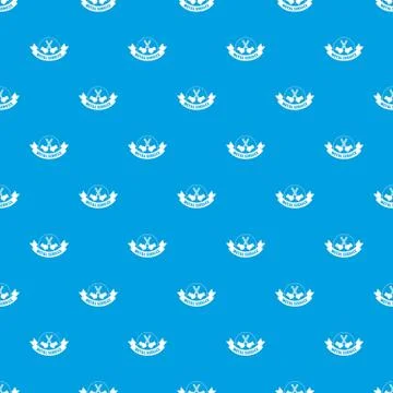 Saw tool pattern vector seamless blue Illustrazione stock