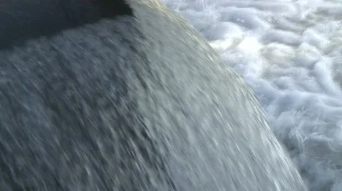 Saw tooth wier 04 Video stock 45937767