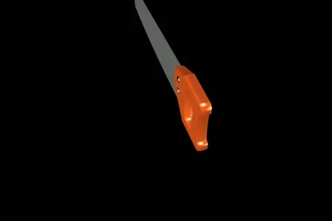 Saw Transition Stock Footage 10870612