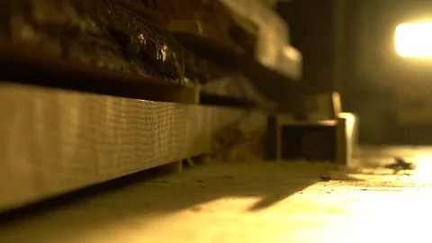 Sawdust Stock Footage 83790572