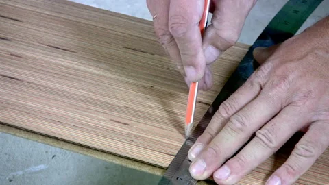 Sawing laminate HD Stock Footage 106466336