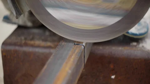 Sawing metal 2 Stock Footage 39824708
