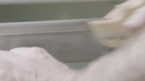 Sawing motion Stock Footage 163419289