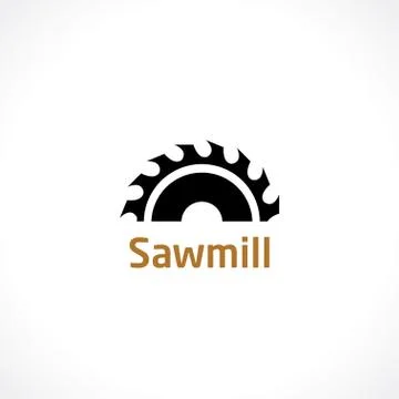 Sawmill Stock Illustration