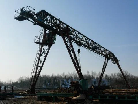 Sawmill industrial machine Stock Photos