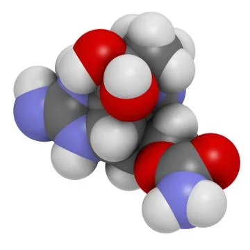 Saxitoxin (stx) paralytic shell?sh toxin (pst), chemical structure Stock Illustration