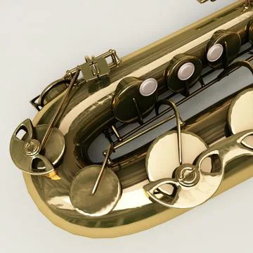 Saxophone 3D Model