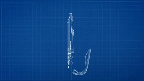 Saxophone Concept Design Stock Footage 75919040