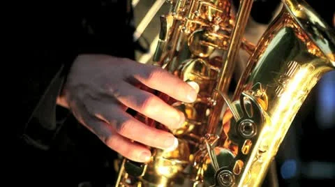 Saxophone Stock Footage 9048645