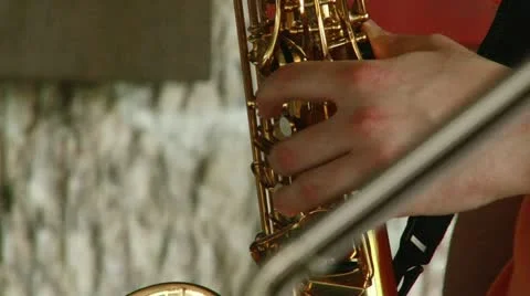 Saxophone Video stock 11359409