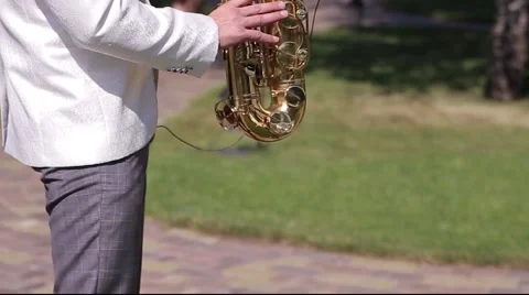 Saxophone Stock Footage 53501574