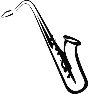 Saxophone Stock Illustration