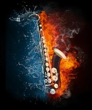 Saxophone Stock-Illustration