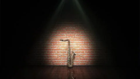 Saxophone Stock Illustration