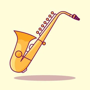 Saxophone Stock Illustration
