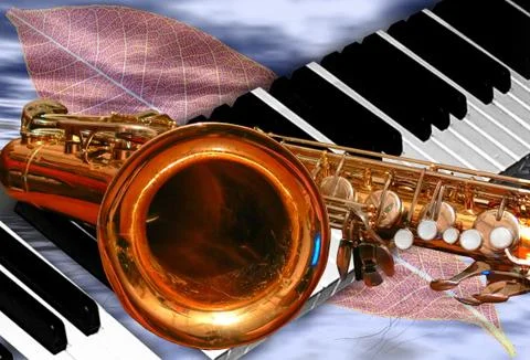Saxophone. Stock Photos