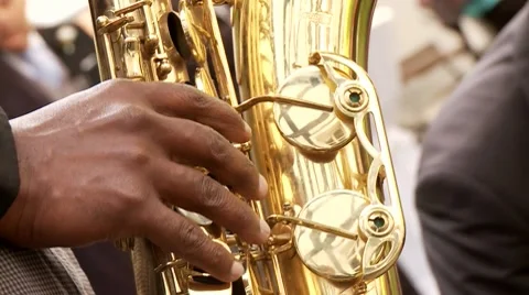 Saxophone Player 스톡 동영상 8551609