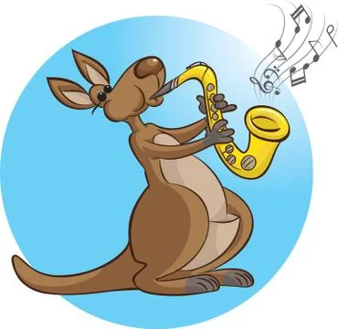 Saxophone player 스톡 일러스트