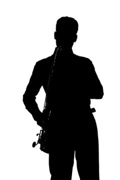 Saxophone player Stock Photos