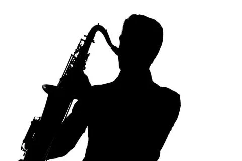 Saxophone player Stock Photos