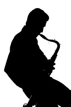 Saxophone player Stock Photos