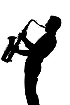 Saxophone player Stock Photos