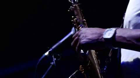 Saxophone Players Stock Footage 47321085