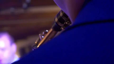 Saxophonist Stock Footage 138735315