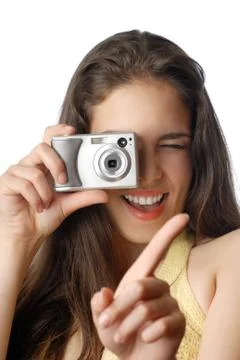 Say "cheese"! Stock Photos