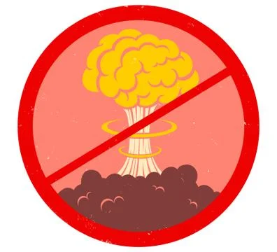 Say no to war Stock Illustration