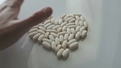 Say now to pills concept. Vídeos de archivo 137708147
