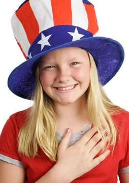 Saying The Pledge Stock Photos