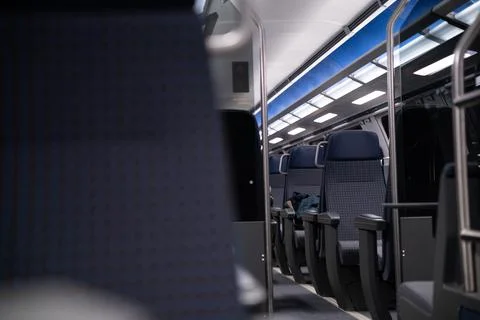SBB CFF FFS Swiss Train Seat Close Up Public Transit Switzerland Passenger Ra Stock Photos
