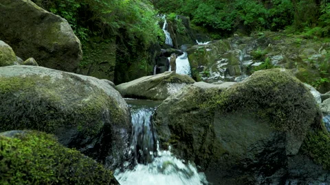SC FALLS SC Falls LOWRockSplash Video stock 155033166