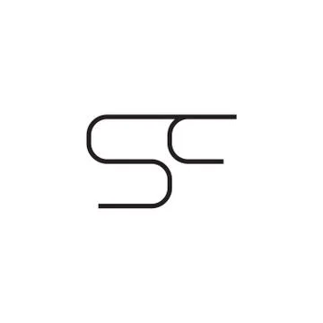 Sc initial letter vector logo icon Stock-Illustration