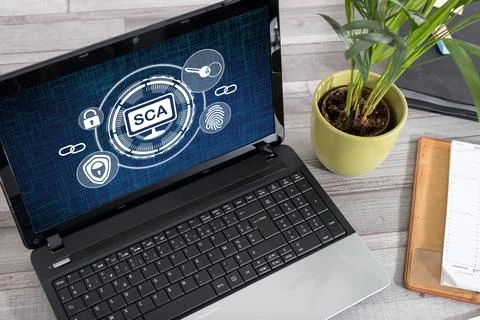 Sca concept on a laptop Photos