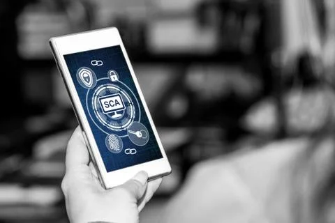 Sca concept on a smartphone Photos