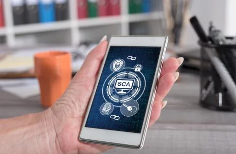 Sca concept on a smartphone Photos