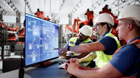 Scada Desktop Software On Computer Stock Footage 299961454