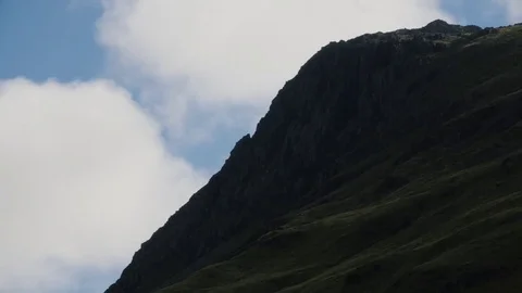 Scafell Pike timelapse clouds Stock Footage 82662822