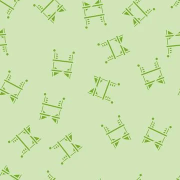Scaffolding civil engineer glyph vector seamless pattern Ilustración de archivo