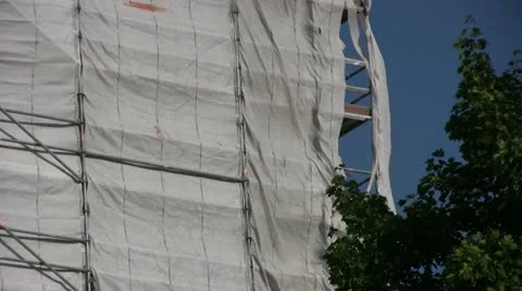 Scaffolding Stock Footage 11335924