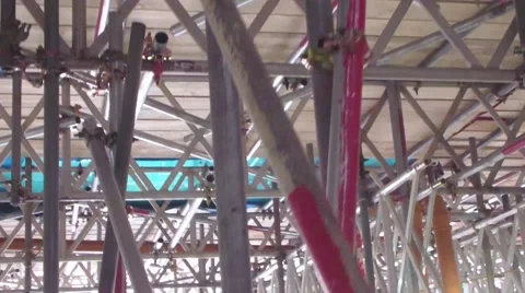 Scaffolding Stock Footage 52726231