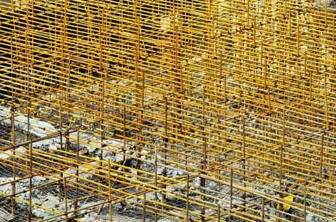Scaffolding forest Stock Photos