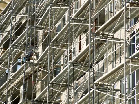 Scaffolding framework Stock Photos