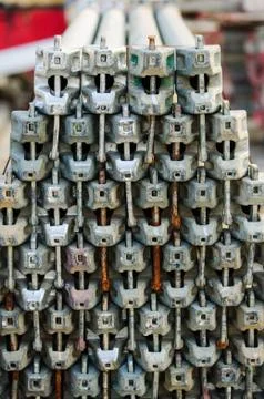 Scaffolding material Stock Photos